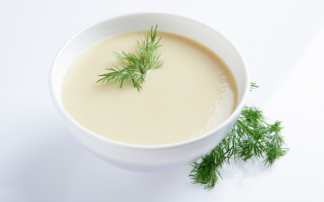 Crème de navets caramélisés au Porto