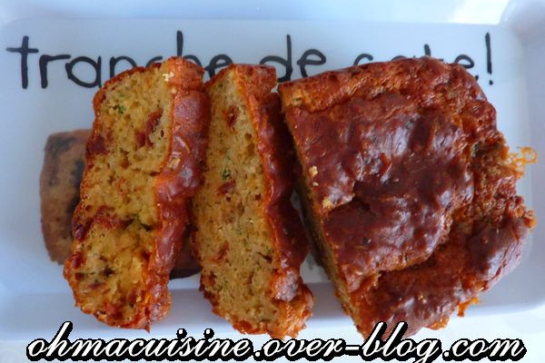 Cake boulette d'Avesnes et tomates séchées