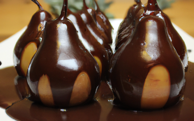 Poires au chocolat