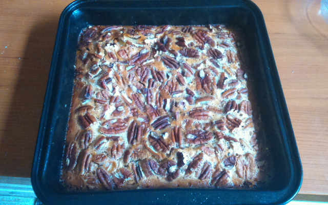 Carrés aux noix de pécan