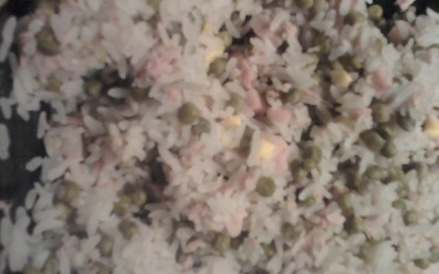Riz cantonais au thon