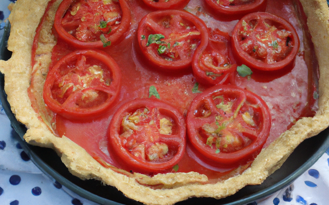 Tarte à la tomate traditionnelle