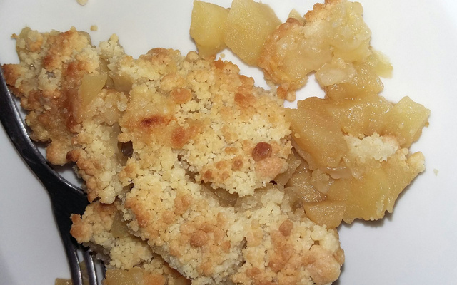 Crumble aux pommes