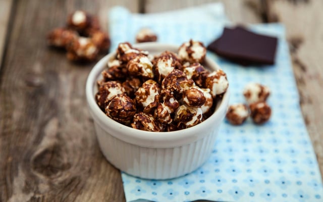 Popcorn au chocolat