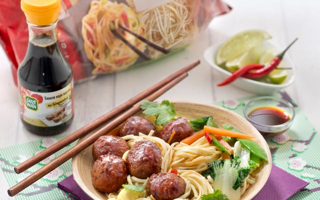 Boulette de porc goût gingembre