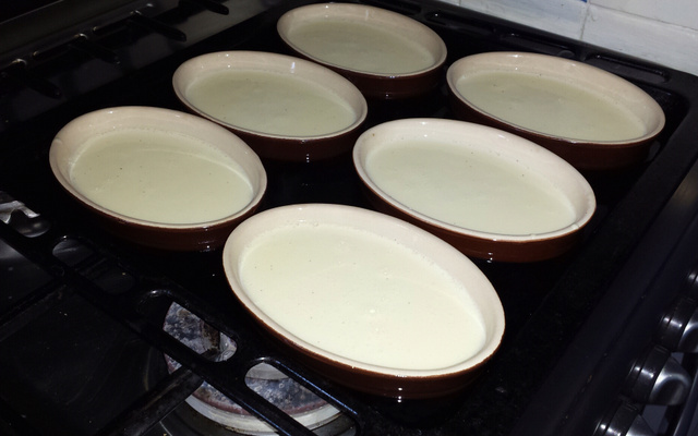 Crème brûlée classique au sucre roux