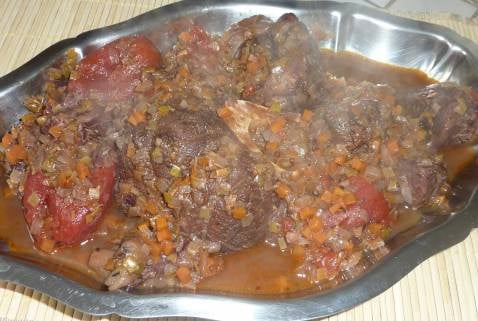 Ragoût de bœuf à l'italienne et ses petits gnocchis parfumés aux cèpes