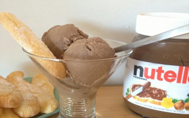 Glace au Nutella simple et bonne