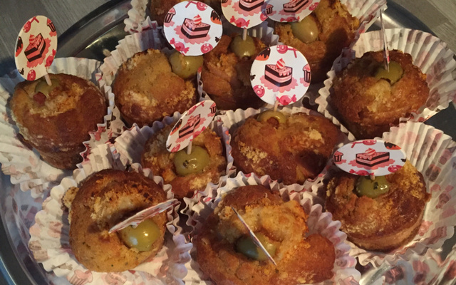 Cupcake façon pizza