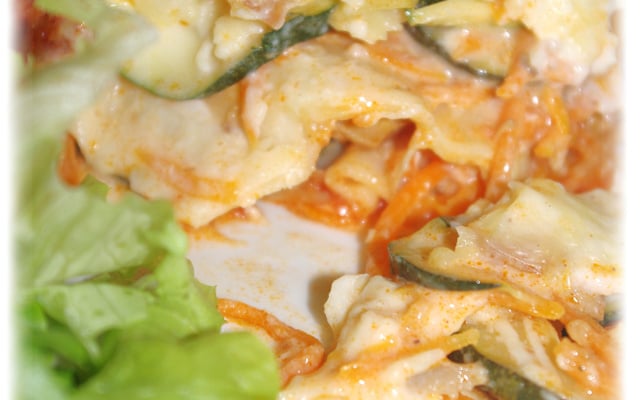 Lasagnes de légumes rapides