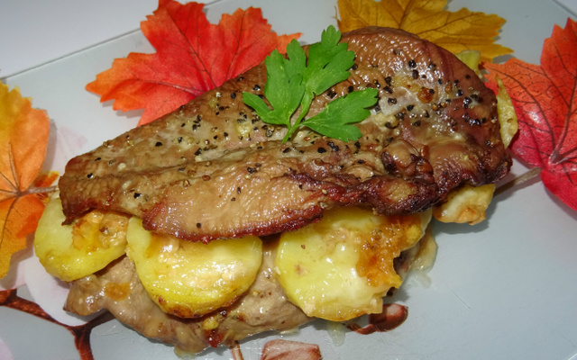 Magret de canard au munster