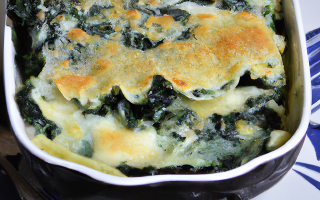 Gratin dauphinois aux épinards
