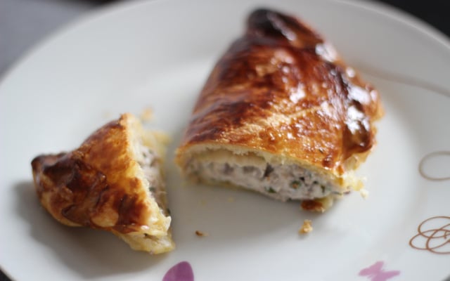 Feuilleté au thon et ricotta