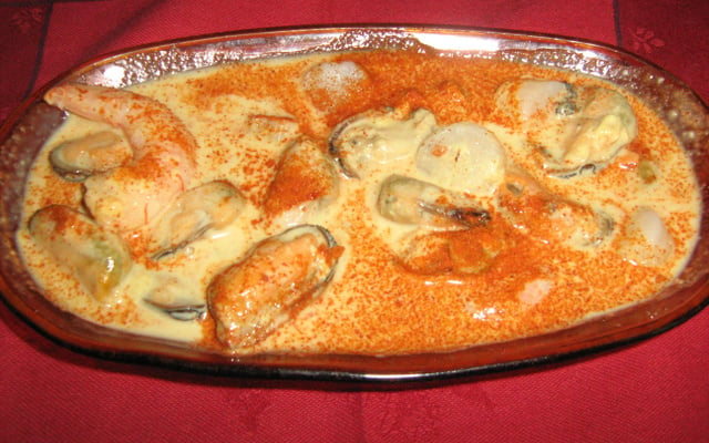 Ramequins de fruits de mer