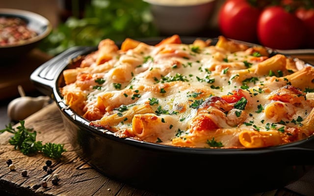 Le sublime gratin de macaronis à l'italienne