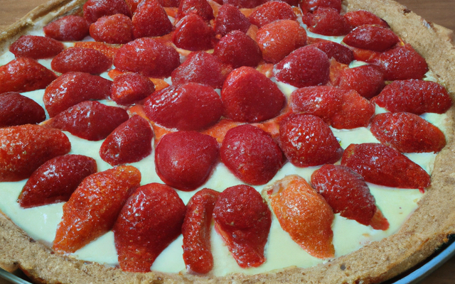 Tarte bourdaloue aux fraises