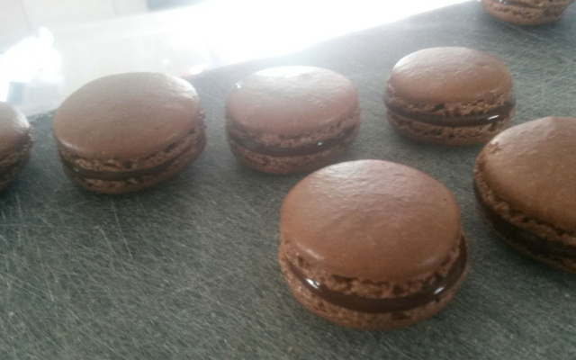 Macarons chocolat