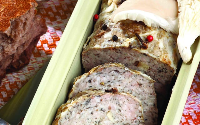 Pâté de campagne aux champignons