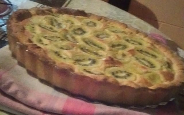 Tarte amandine aux framboises