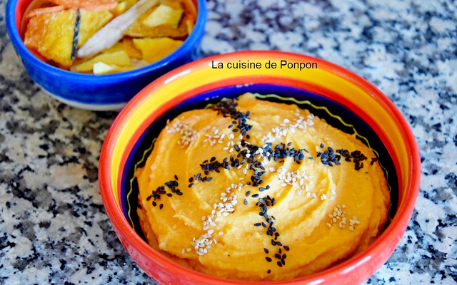 Houmous à la patate douce