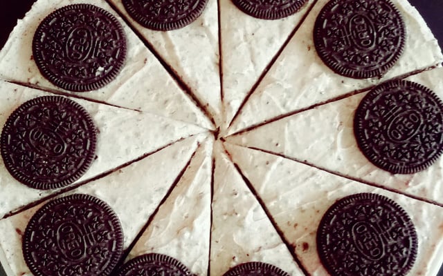 Cheescake oreo maison