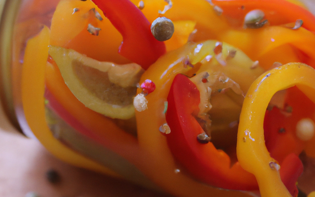 Marinade de poivrons