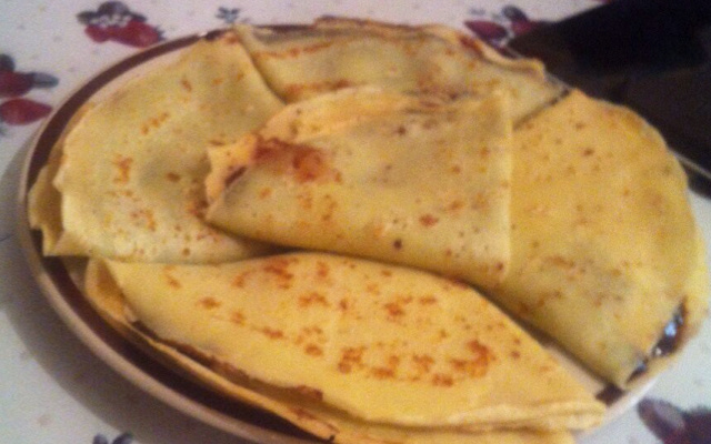 Pâte à crêpes au Nutella