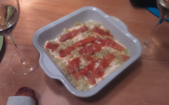 Ravioles du Dauphiné au foie gras