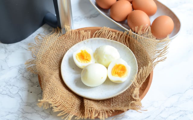 Oeuf dur au Air Fryer