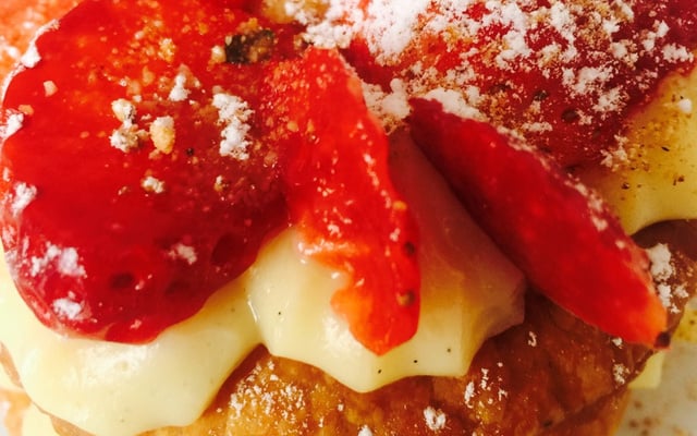 Mille feuilles de fraises