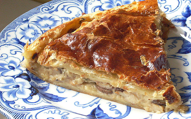Tourte aux cèpes facile
