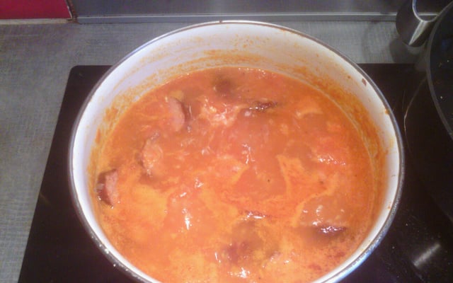 Rougail saucisses de la réunion