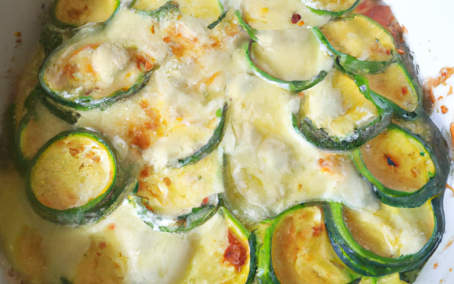 Gratin de courgettes de valérie