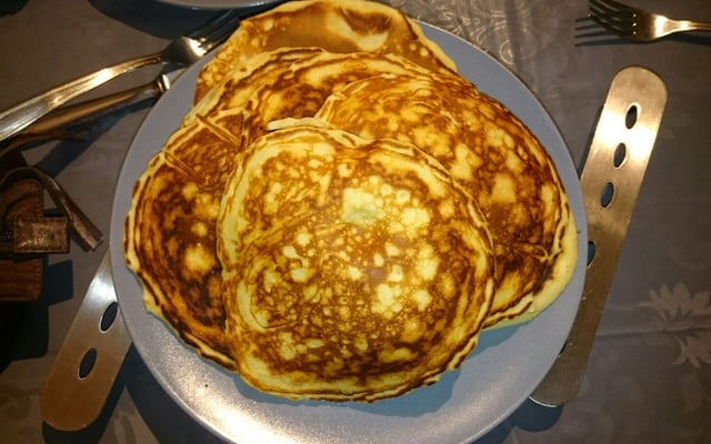 Pancakes moelleux à la vanille