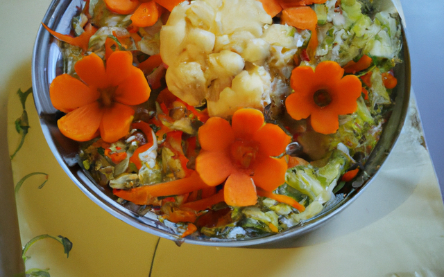 Salade de chou-fleur et carottes