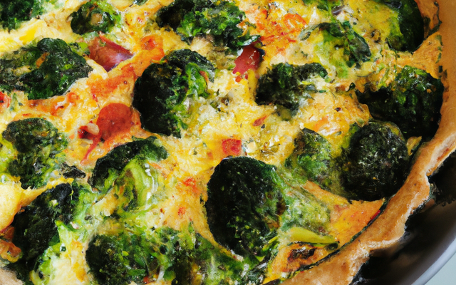 Quiche au brocolis