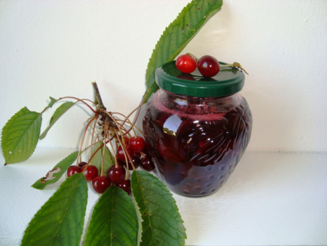 Confiture de cerises