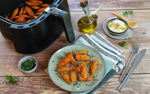 Carottes rôties au Air Fryer