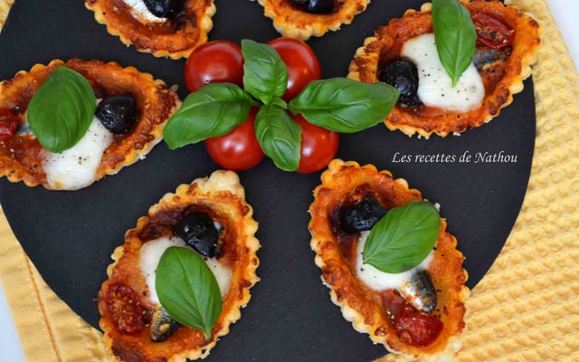 Feuilletés apéritifs aux anchois