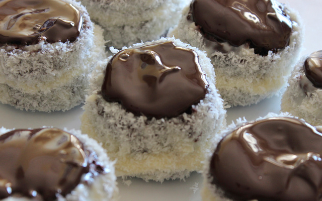 Mini entremet coco-chocolat