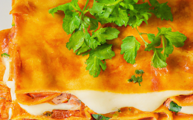 Lasagnes allégées au saumon