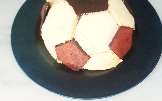 Gâteau ballon de foot