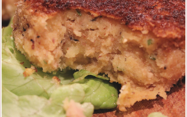 Galettes de pommes de terre et sardines