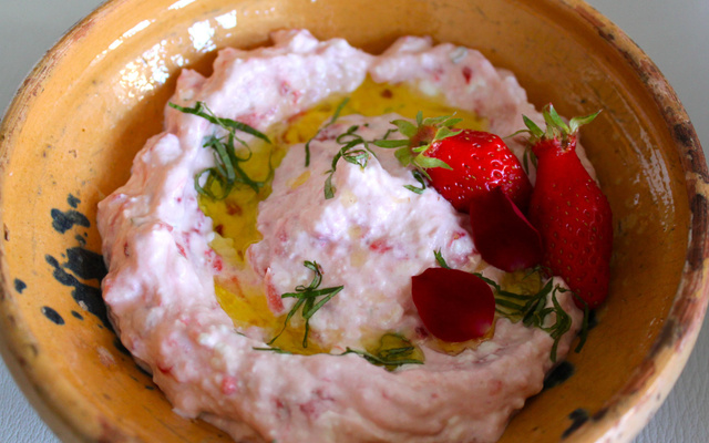 Garigette en tzatziki