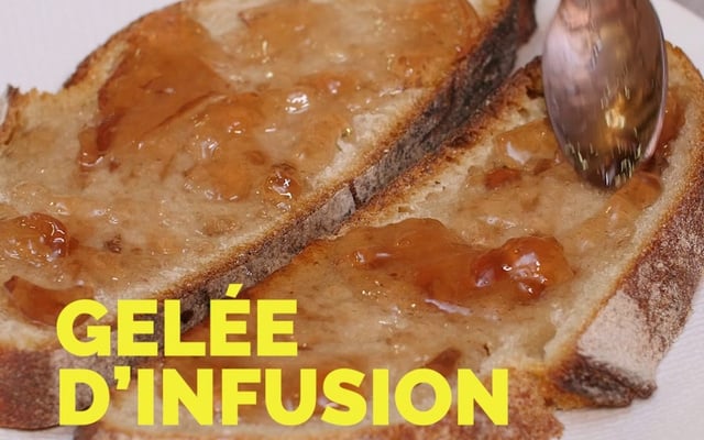 Gelée d’infusion à l’hibiscus