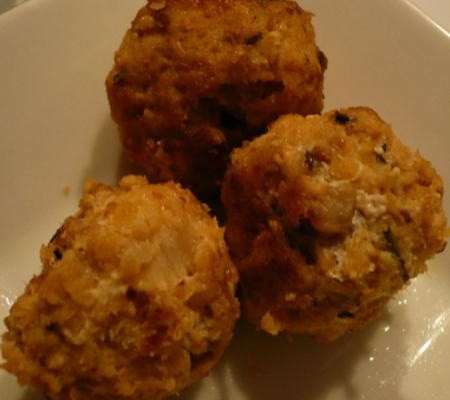Boulettes aux deux poissons et basilic
