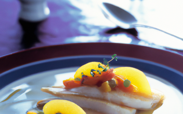 Sole à l'abricot et au citron