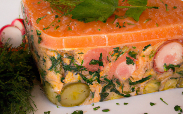 Terrine de saumon classique