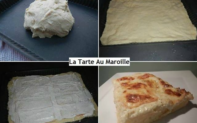 Tarte au maroilles généreuse