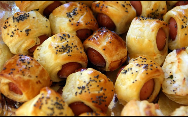 Feuilletés saucisses minute